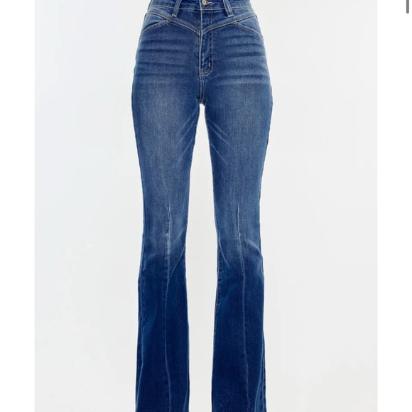 Women's Blue Jeans - Picture 2 of 3